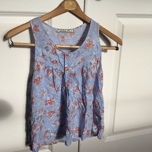 Chloe K Floral Tank